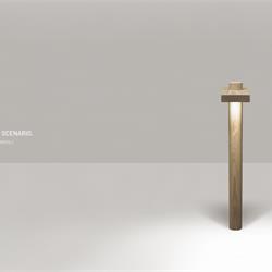 灯饰设计 Landa 2022年意大利户外木艺灯具设计素材图片