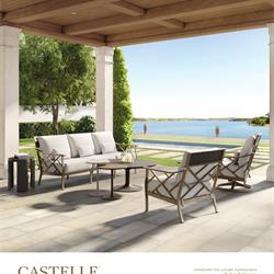 户外家具设计:Castelle 2023年欧美户外花园家具设计素材电子画册