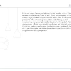家具设计 Fabiia 2022年英国户外休闲家具设计电子图册
