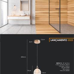 灯饰设计 Luciin 2022年巴西现代时尚天花板吊灯设计图片