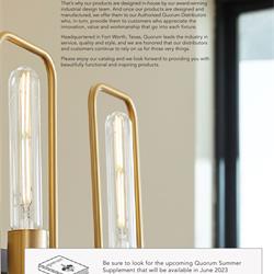 灯饰设计 Quorum 2023年最新美式灯具品牌产品图片