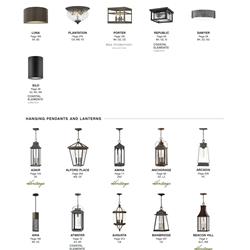 灯饰设计 欧美灯饰设计品牌Hinkley 2023年户外灯饰产品图片