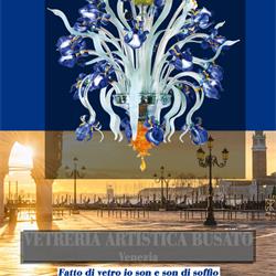 玻璃灯饰设计:Busato 2022年意大利经典艺术玻璃灯饰设计素材图片