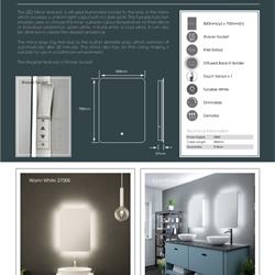 灯饰设计 Sycamore 2023年欧美LED浴室灯镜子灯图片