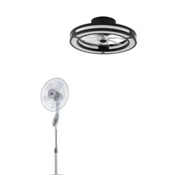 灯饰设计 Fabrilamp 2023年欧美LED风扇灯吊扇灯设计素材
