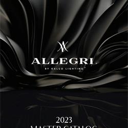 水晶灯饰设计:Allegri 2023年奢华水晶玻璃美式灯电子目录