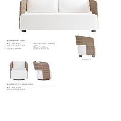 家具设计 Bernhardt 2023年户外休闲家具发设计素材图片