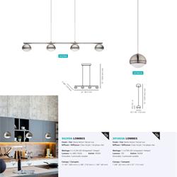 灯饰设计 Eglo 2023年欧美现代灯具设计素材图片