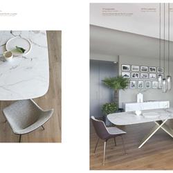 家具设计 Bonaldo 2023年欧美餐厅家具桌椅设计图片