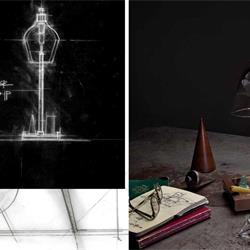 灯饰设计 HOLLY HUNT 2023年欧美铁艺玻璃灯具设计素材图片