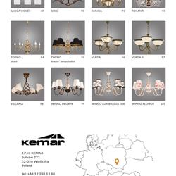 灯饰设计 Kemar 波兰经典灯饰产品图片电子目录