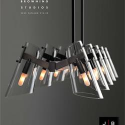 灯具设计 Jonathan Browning 2023年美国高档住宅酒店会所灯具