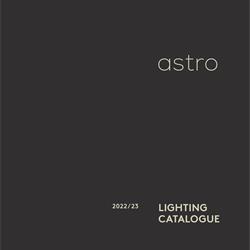 灯饰设计图:Astro 2023年欧美时尚简约风格灯饰设计素材图片