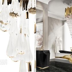 灯饰设计 Luxxu 2023年欧美豪华黄铜灯饰设计素材图片