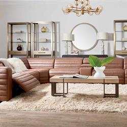 家具设计 Hooker 2023年美式真皮沙发家具设计素材