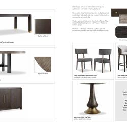 家具设计 Hooker 2023年美国实木餐厅家具产品图片