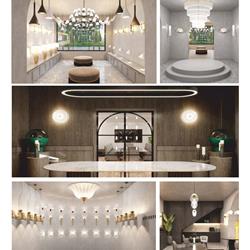 灯饰设计 Songullini 2023年美式定制工程灯具设计素材图片