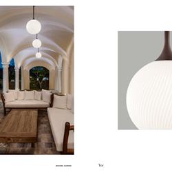 灯饰设计 Masiero 2023年意大利户外花园灯具设计素材图片