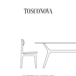 Tosconova 2023年欧美现代餐厅家具设计素材图片