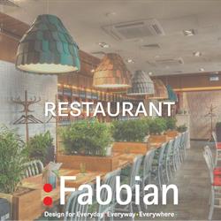 灯饰设计图:Fabbian 2023年意大利餐厅酒店定制灯具案例电子目录