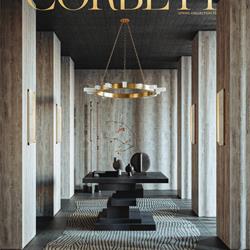 灯具设计 Corbett 2023年秋季轻奢铜艺灯饰设计素材图片