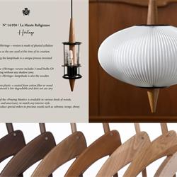 灯饰设计 Rispal 2023年法国巴黎现代木艺灯饰设计图片