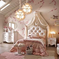 家具设计 Volpi 意大利经典公主房卧室家具设计图片