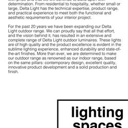 灯饰设计 Deltalight 2023年欧美专业LED照明灯具方案电子书