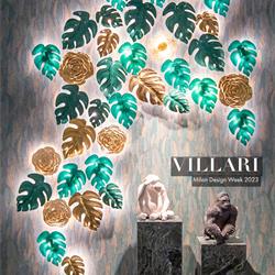 灯饰设计图:Villari 2023年意大利灯饰家居配件设计电子目录