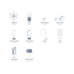 灯饰设计 KDLN 2023年意大利现代简约风格灯具设计素材图片