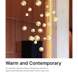灯饰设计 Sonneman 2023年现代时尚创意灯饰设计图片电子书