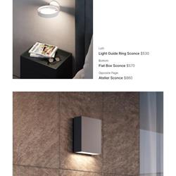 灯饰设计 Sonneman 2023年现代时尚创意灯饰设计图片电子书