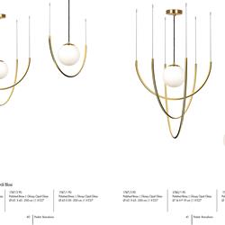 灯饰设计 Pedret 2023年欧美现代灯饰设计素材图片
