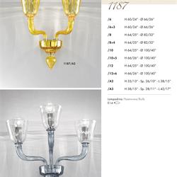灯饰设计 Vetrilamp 2023年意大利玻璃水晶蜡烛灯饰图册