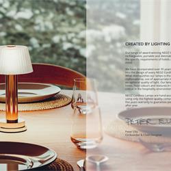 灯饰设计 NEOZ 2023年无绳灯具台灯设计素材图片电子目录