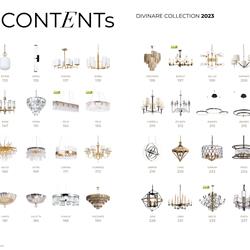 灯饰设计 Divinare 2023年意大利灯具设计素材电子书