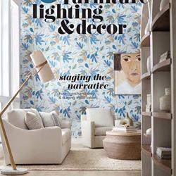 灯饰设计图:Furniture Lighting Decor 2023年7月家居设计图片杂志