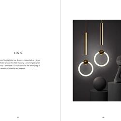 灯饰设计 Lee Broom 2023年英国轻奢灯具设计电子画册