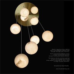灯饰设计 Boyd 2023年现代时尚星球灯具设计素材