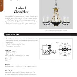 灯饰设计 Scofield 2023年美国经典传统灯饰设计素材图片