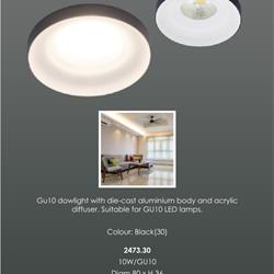 灯饰设计 Spazio 2023年欧美LED灯具照明产品图片电子书