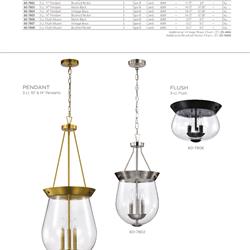 灯饰设计 NUVO 美式灯具设计图片2023年补充目录