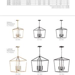 灯饰设计 NUVO 美式灯具设计图片2023年补充目录