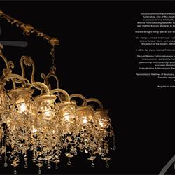 灯饰设计 Mechini 2023年意大利奢华蜡烛铜灯图片电子目录