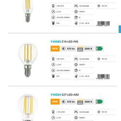 灯饰设计 Eglo 2023年欧美灯泡灯源图片素材电子书
