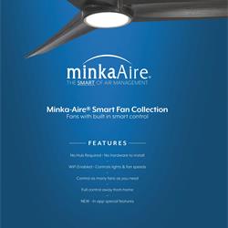 灯饰设计 Minka Aire 2023年欧美流行风扇灯设计素材图片
