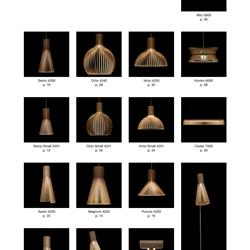 灯饰设计 Secto Design 2023年国外木艺灯饰灯具设计素材图片