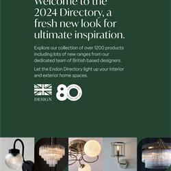 灯饰设计 Endon 2024年最新英国灯具品牌图片电子画册
