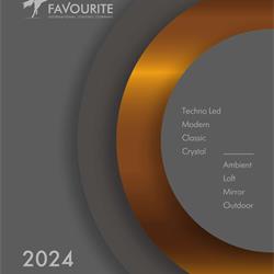 灯具设计 Favourite 2024年俄罗斯流行时尚灯饰设计图片宣传册
