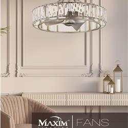 灯饰设计图:Maxim 2023年美式风扇灯吊扇灯素材图片电子画册